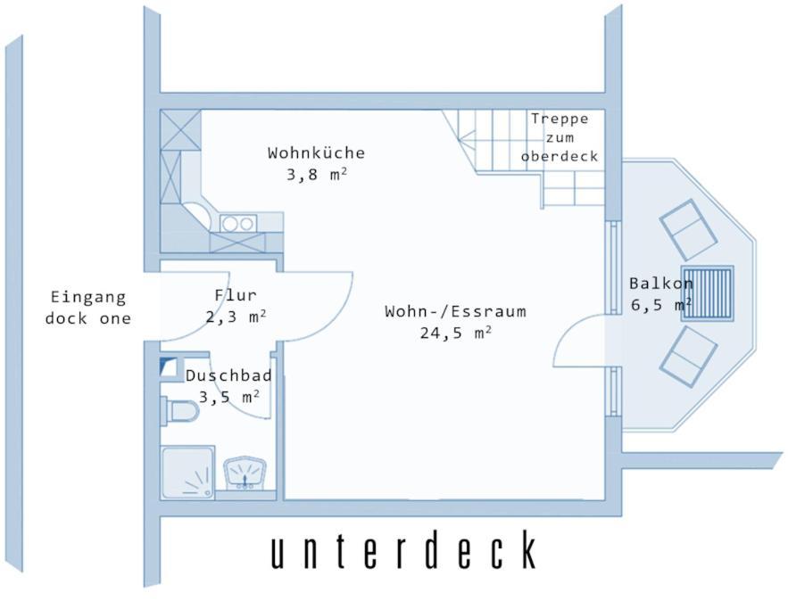 Dock One - Groemitz Apartment Bagian luar foto